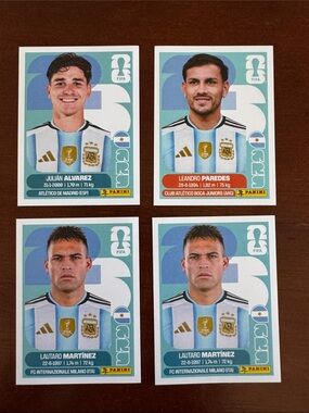 Panini FIFA 2026 World Cup Argentina Soccer Sticker Set